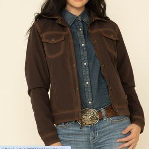 STS Ranchwear Women's Brown Brumby Softshell Jacket 2xl